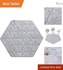 Hexagon Baby Playmat Non Slip Cushioned Fits Play Yard Toddler Playpen