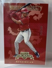 Panini 2025 Crusade Baseball Yohandy Morales Nationals Rookie Red #85 /299