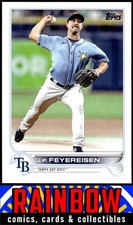 2022 Topps Update #US228 J.P. Feyereisen Rookie Tampa Bay Rays