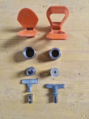 Graco Flachdüse Contractor 2x Düsenhalter und Düse