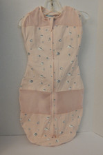 happiest baby  Pink Print Sleepsack w/inside Swaddle - Sm 4-6 Mo