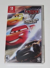 Replacement Case (NO GAME) Cars 3 Driven to Win - Nintendo Switch