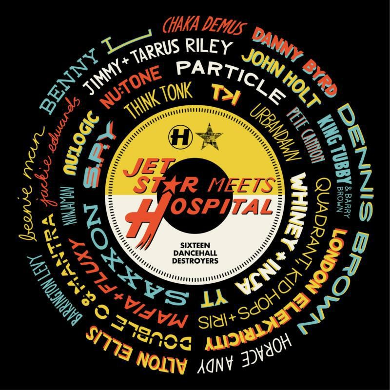 Various Artists Jet Star Meets Hospital LP Vinyl NHS360LP NEW