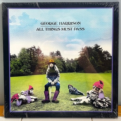 GEORGE HARRISON ''ALL THINGS MUST PASS'' 2001 30TH ANNIVERSARY NEW SEALED 3LP MINT