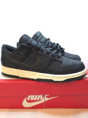 New Nike Dunk Low Retro PRM Black Sail Canvas 7M/8.5W DV7211-001