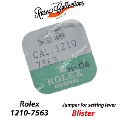 Rolex 1220 7626-2 Neu NEW Blister X1 Stück Streifenauslöser Jumper Setting