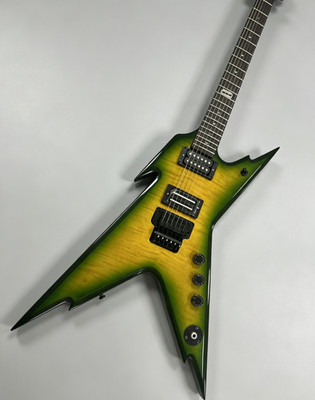 US STOCK Dean Dime Slime ML Dimebag Darrell Electric Guitar Floyd Rose Flame