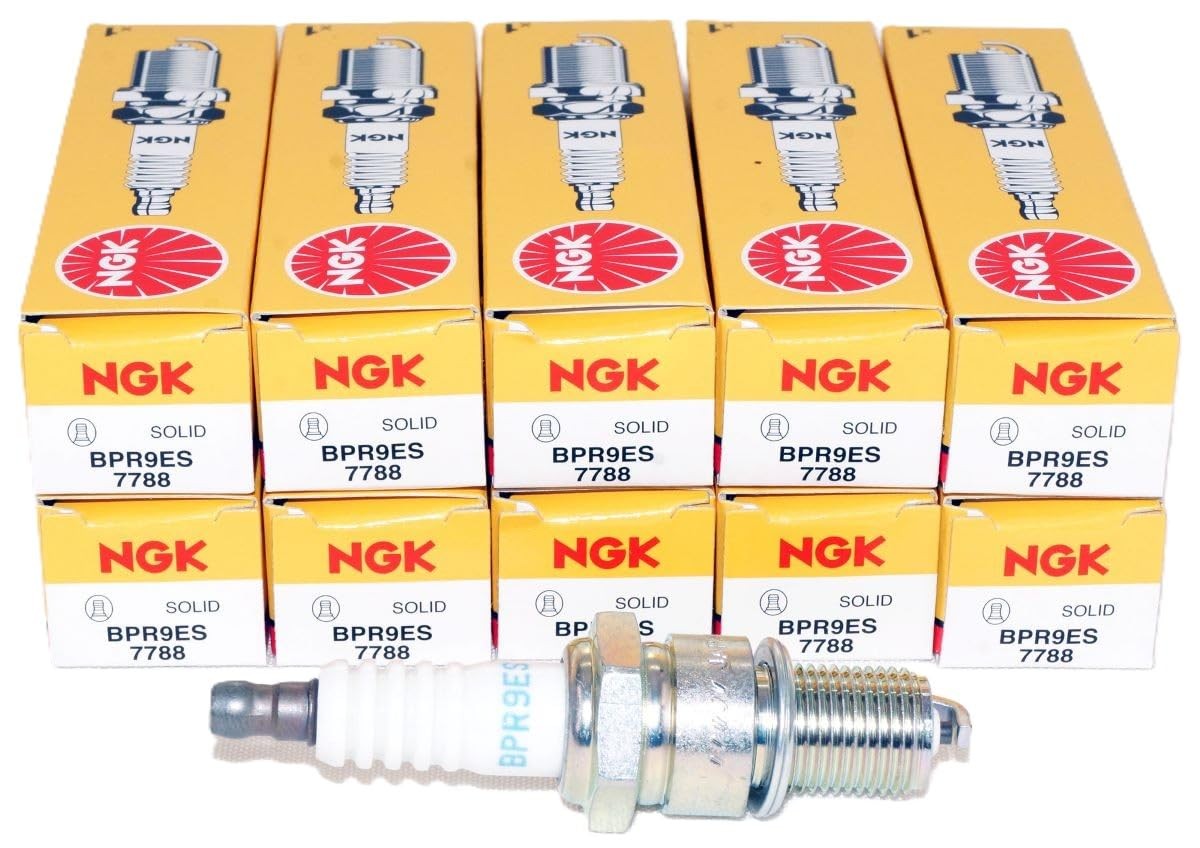 NGK 7788 Pack of 10 Spark Plugs BPR9ES 
