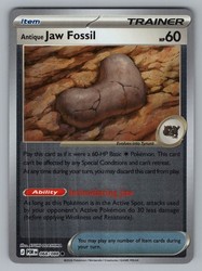 Antique Jaw Fossil 068/088 Perfect Order Reverse Holo
