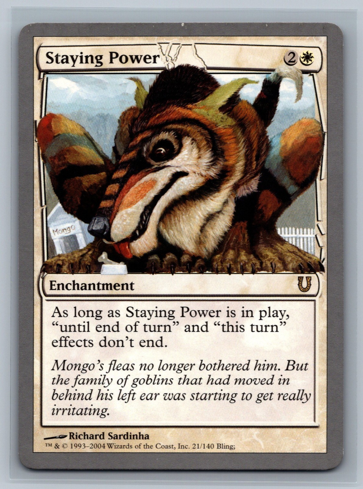 Magic The Gathering Unhinged Staying Power #21/140 MTG TCG CCG
