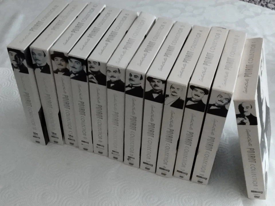 Hercules Poirot collection DVD Boxen Von 1 - 12, Insgesamt 45 DVD's, Gebraucht, - Bild 2 von 4