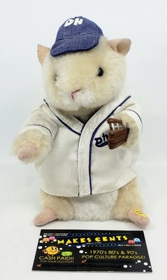 Vintage Gemmy Dancing Hamster - Take Me Out to the Ball Game - WORKS!