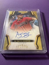 AJ Smith-Shawver Topps Five Star RC Auto Atlanta Braves baseball card