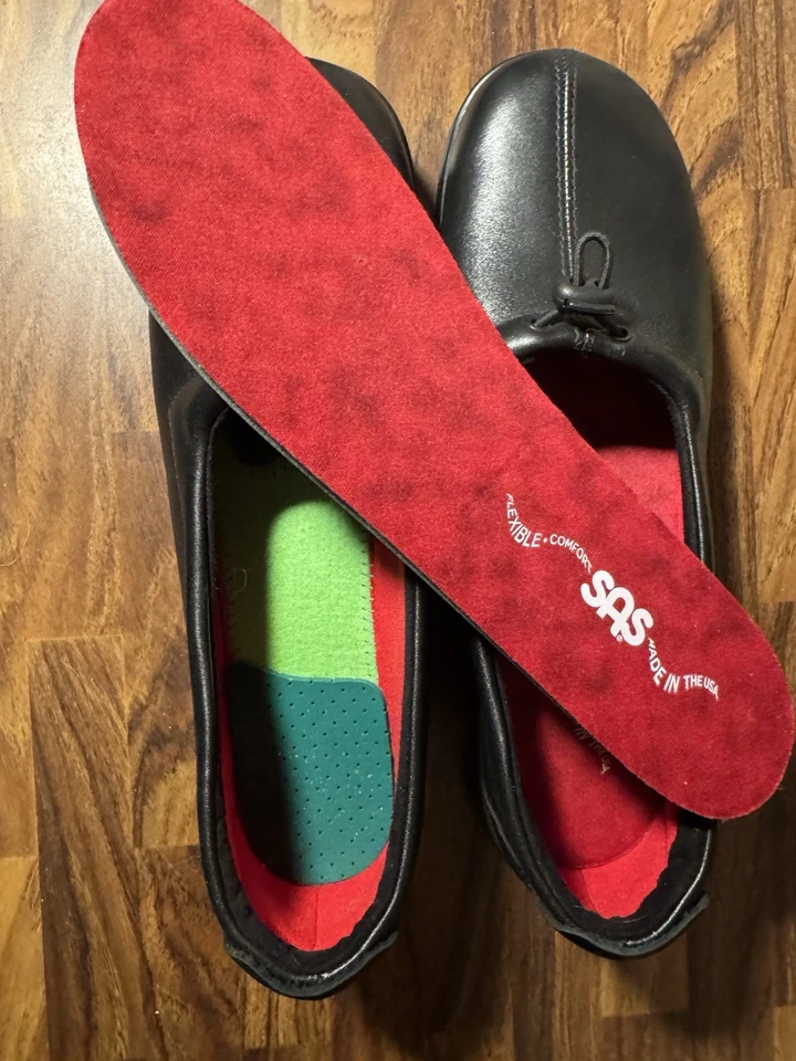 Zapatos mocasines sin cordones SAS Funk Comfort para mujer 9,5 N Foto 3 de 4