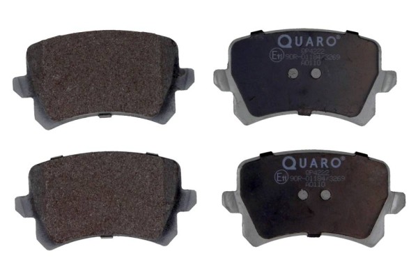 1X Quaro QP4222 Bremsbelagsatz Scheibenbremse FüR VW Audi Seat Borgward-image
