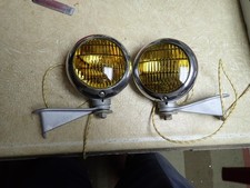 Studebaker Ac-1837 Fog Light Set 6 Volt Vintage --hard To Find Factory Accessory Studebaker Ac-1837 Fog Light Set 6 Volt Vintage --hard To Find Factory Accessory