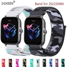 20mm 22mm Strap For Amazfit GTS/4/3/2E/GTS4/Mini/GTR 4/3/Pro/42mm/47mm/Strato GT