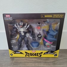 Marvel Legends Series Rivals Venom & Jeff Land Shark 6  In Hand