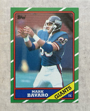 1986 Topps #144 Mark Bavaro RC - Giants