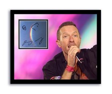 Coldplay Autographed Signed 11x14 Framed CD Photo Moon Music ACOA