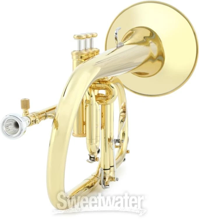 Yamaha YFH-8310ZII Profesional Bb Flugelhorn - Laca Transparente Foto 4 de 4