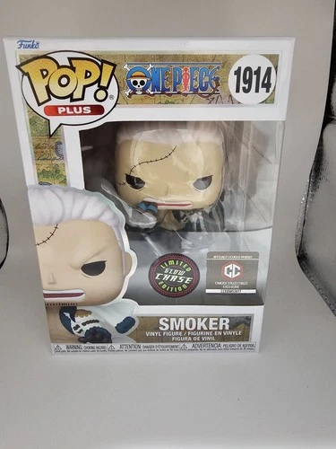 Funko Pop! Plus: One Piece - Smoker (Chase) (Glow) - Chalice Collectibles...