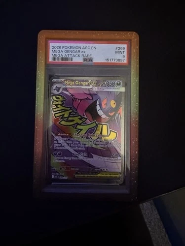Mega Gengar ex 269/217 Me: Ascended Heroes Holo Psa 9