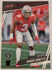 2020 Panini Prestige - Rookies Damon Arnette #228 Xtra Points Red /399 (RC)