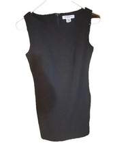 Liz Claiborne Women’s Dress 2P Black Sleeveless Classic Little Black