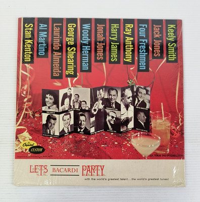Various Artists, Let's Bacardi Party LP, Capitol Custom