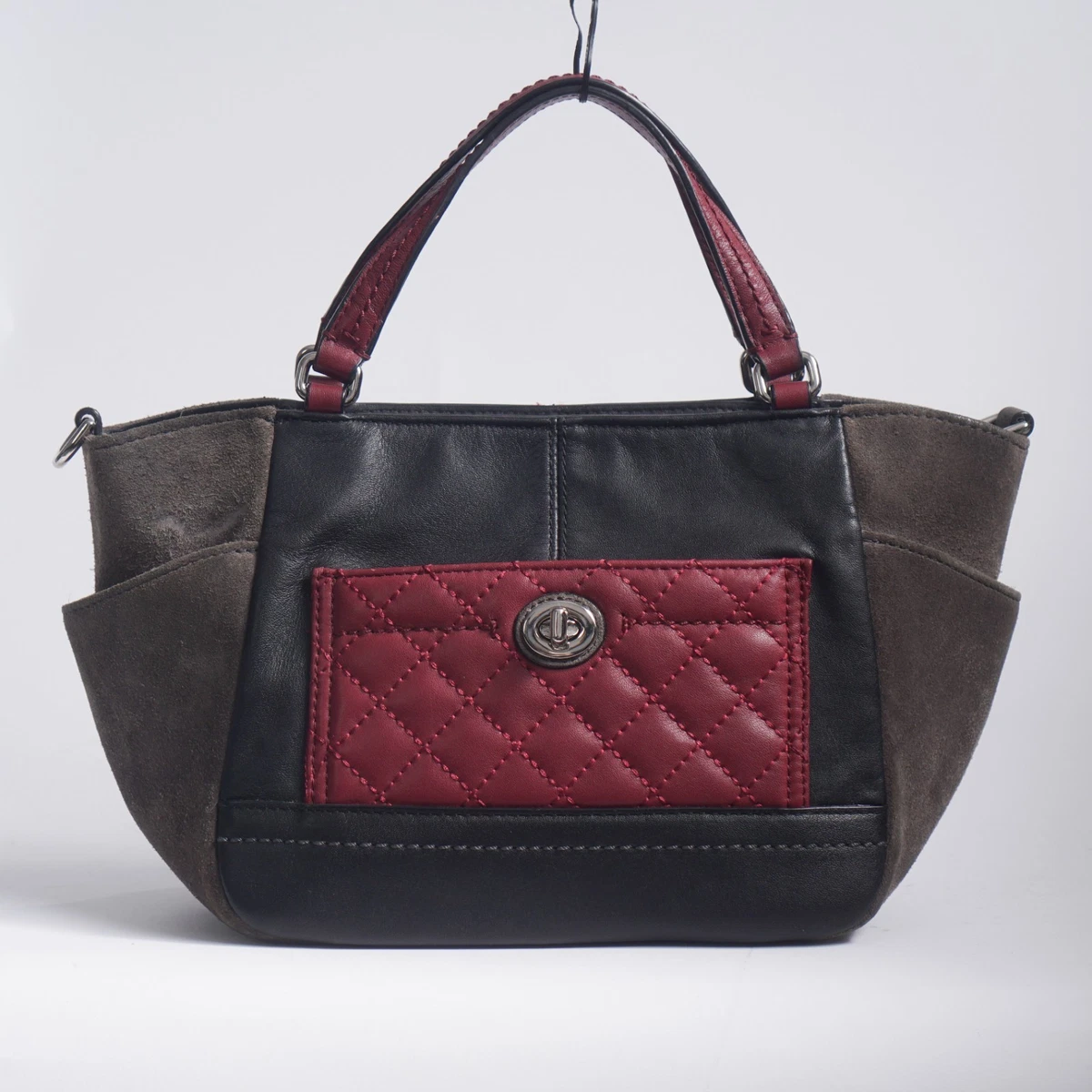 Coach Colorblock Satchel/Top Handle Bag Small Bags & Handbags for