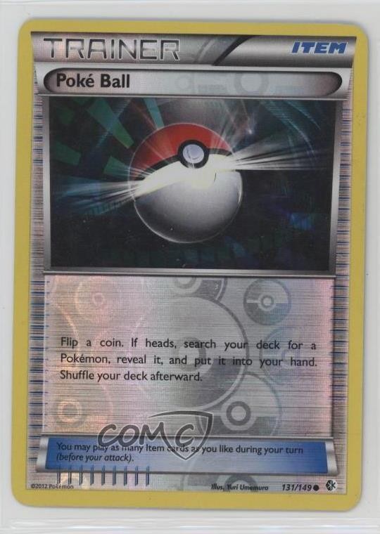 Poke Ball Reverse Foil mon Black & White Boundaries Crossed #131