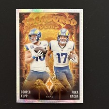 2024 Cooper Kupp/Puka Nacua Panini Phoenix - Treasured Tandems (#TT-LAC) Hyper