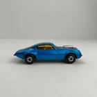 Vintage 1975 Lesney Matchbox Blue Pontiac Firebird #4