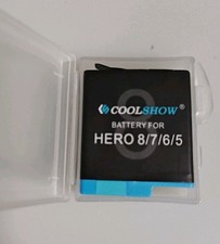 Rechargeable Battery for GoPro AHDBT-801 HERO5 HERO6 HERO7 HERO8 3.85V 1220mAh