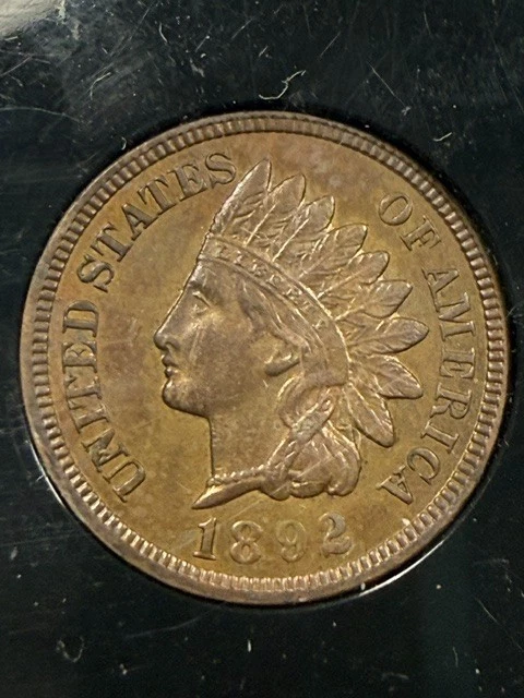Circulated 1892 Year Indian Head Small Cents (1859-1909) for sale