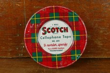 Vintage Scotch Cellophane Tape No. 600 Round ...