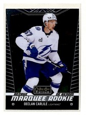 2024-25 Marquee Rookie Declan Carlile RC Tampa Bay Lightning #255