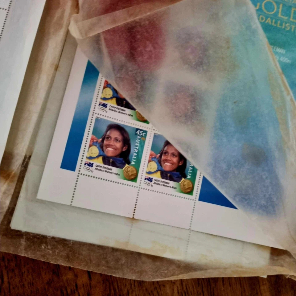 Sydney 2000 Olympic Gold Medalist Stamp Series Unopened–Australia Post Set Rare - Image 4 of 4