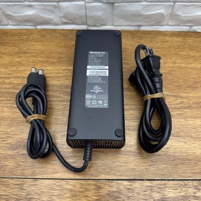 Official Microsoft Xbox 360 S Power Supply Brick 120W OEM AC Adapter Tested