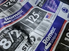 8/2 NM-B x 125' Southwire "Romex®" Electrical Cable