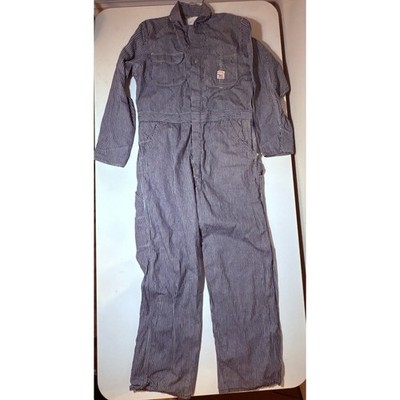 Vintage Pointer Brand Hickory Striped Denim Coveralls Rare | XL | eBay