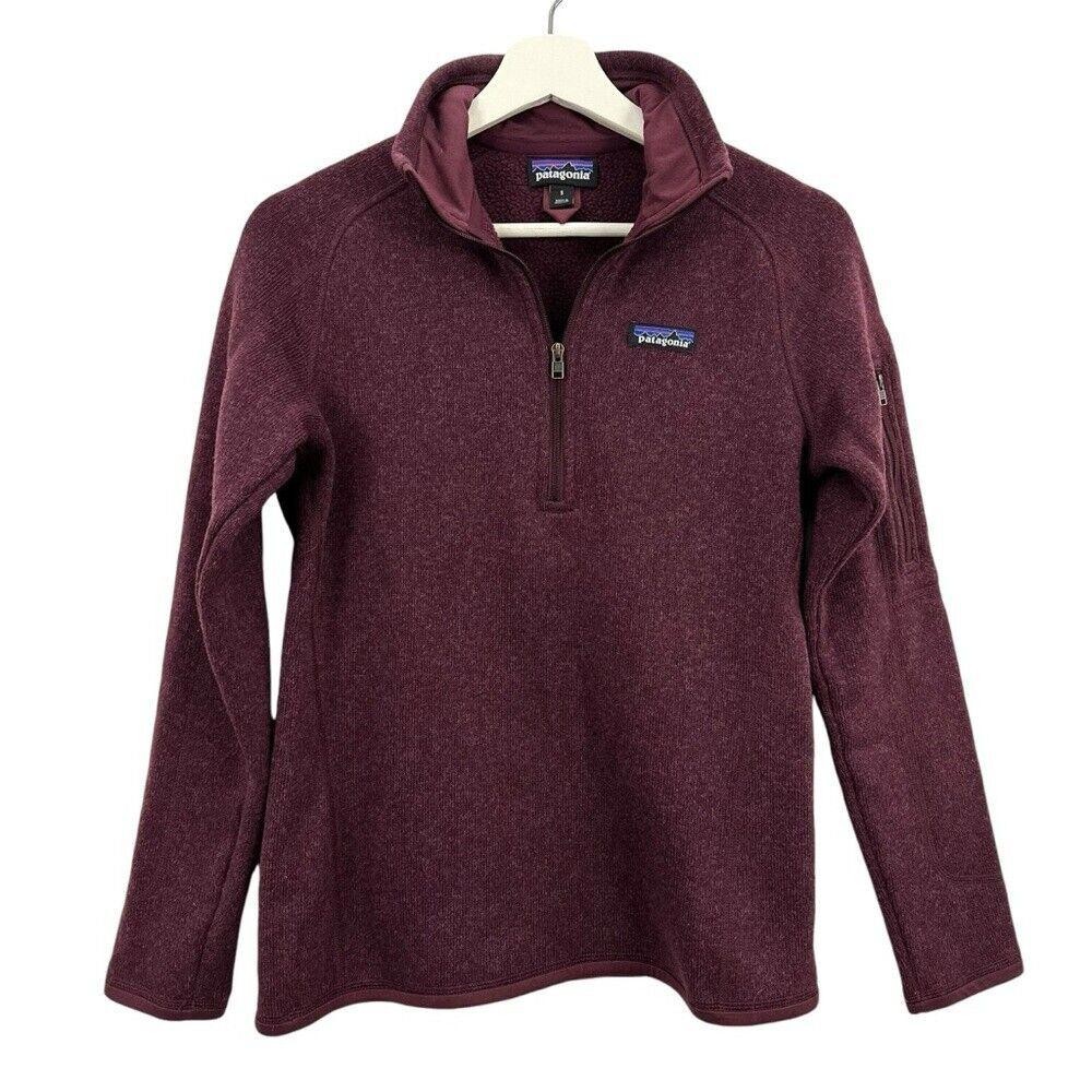 Patagonia Women's Better Sweater Quarter Zip Up Jacket Size S