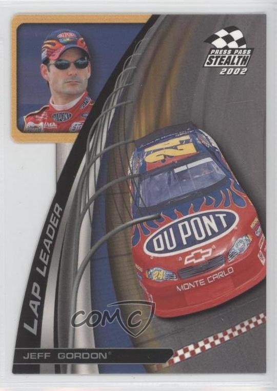 2002 Press Pass Stealth Lap Leaders Jeff Gordon #LL7 HOF 0e3