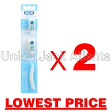 Oral-B Deep Clean Battery Powered Toothbrush Replacement Heads (2 heads x 2 pkg)