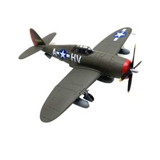Republic P-47 1:72 Scale Model Aircraft WWII US Fighter USAAF Plane w/ Stand