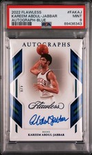2022-23 Kafeem Abdul-Jabbar Panini Flawless Blue Auto #'d 4/8 PSA 9 POP 2