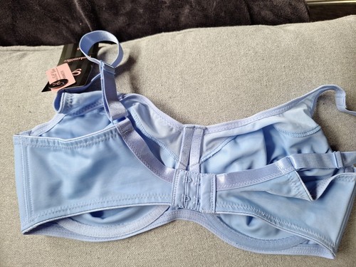 Hunkemöller BH 80D NEU Schwarz Bleu Minimizer - Bild 3 von 4