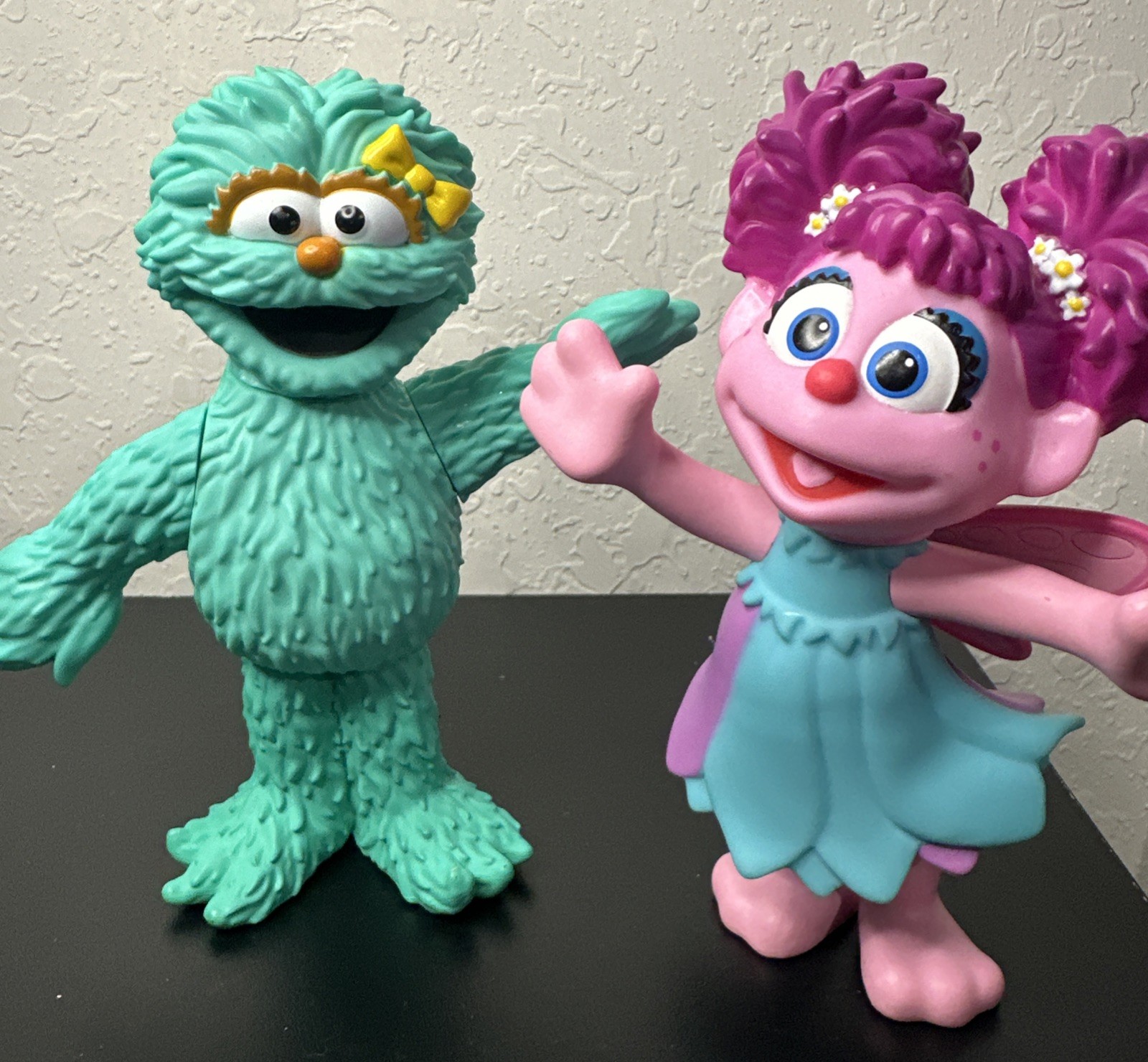Sesame Place Rosita Abby Cadabby Toy Sesame Street  PVC Just Play 7” Lot Of 2