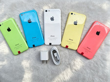 Apple iPhone 5C UNlocked 8/16/32GB BLUE/GREEN/PINK/ YELLOW - New Battery - Test